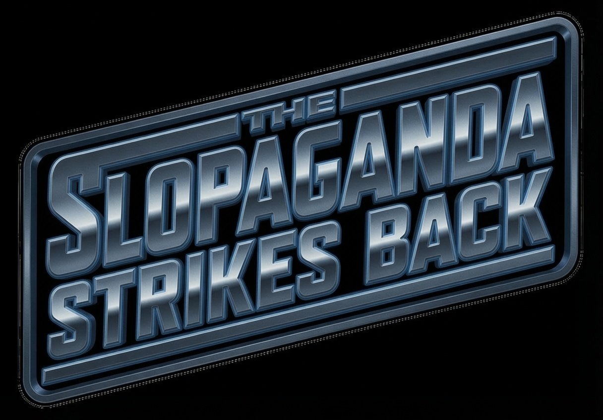 The Slopaganda Strikes Back